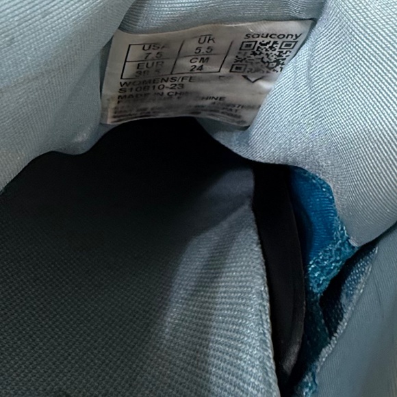 Saucony Women’s Guide 16 Power Run Running Shoe Blue (Size 7.5) - Picture 13 of 15